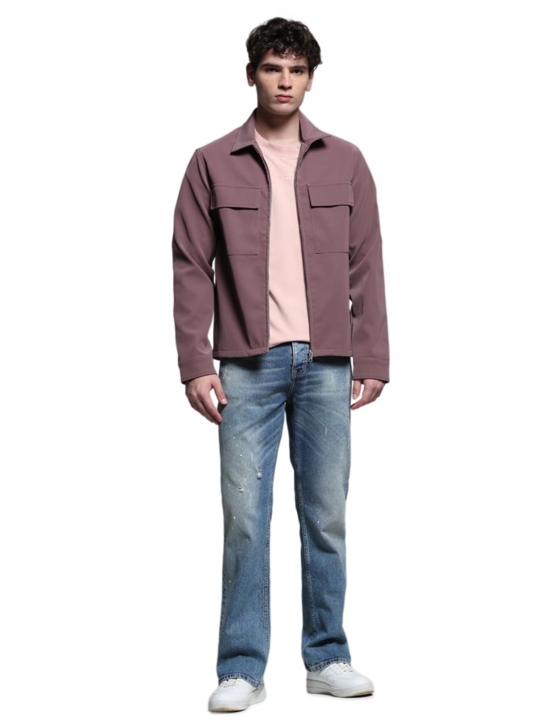 Men\'s Polyester Standard Length A-Line Coat - Image 6