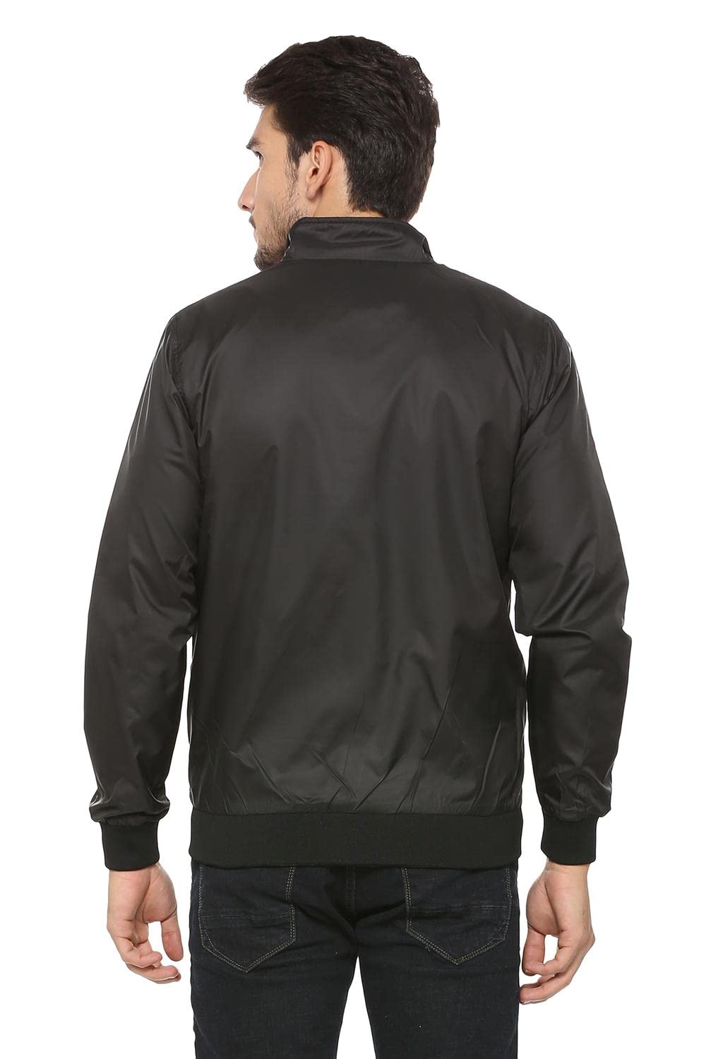 Men\'s Polyester Standard Length Casual Jacket - Image 4