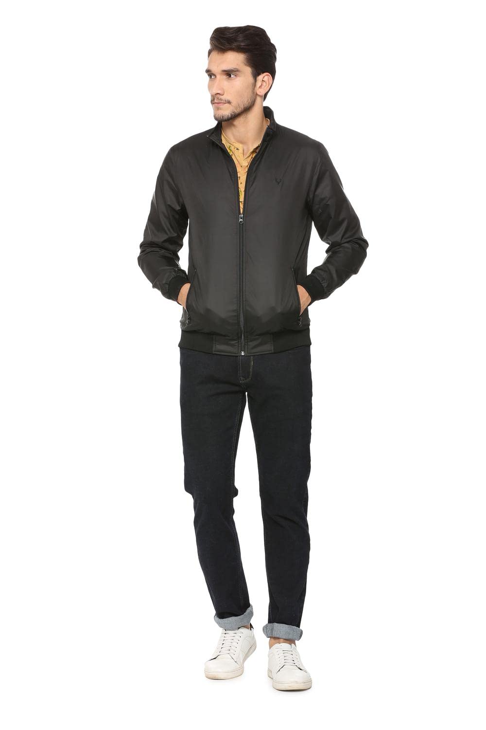 Men\'s Polyester Standard Length Casual Jacket - Image 7