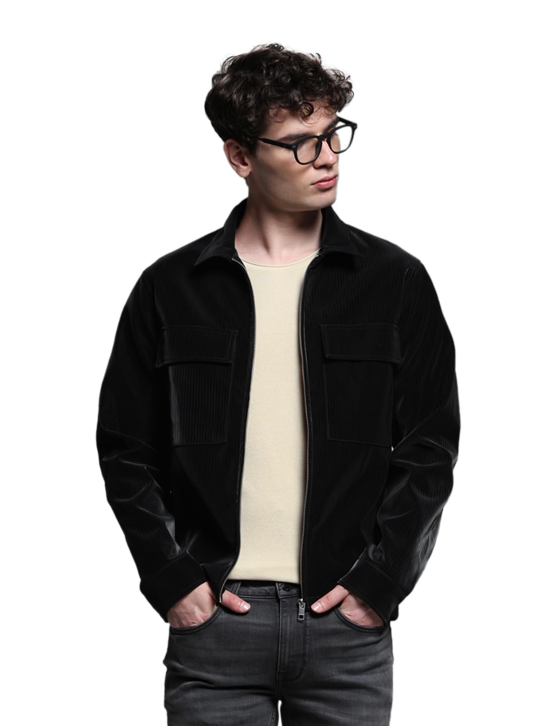 Men\'s Polyester Standard Length A-Line Coat - Image 9