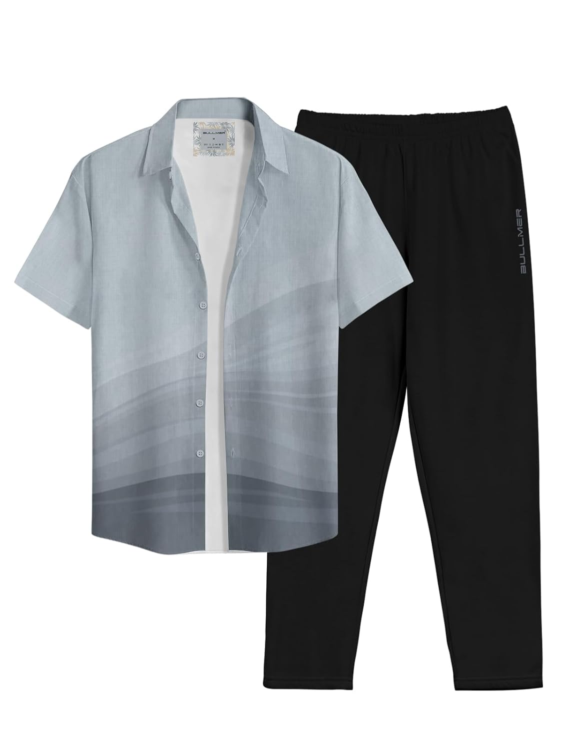 Clothing Set with Trendy Shirt & Pants Co-ords for Men - Image 8