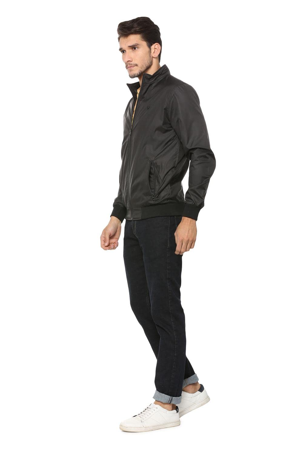 Men\'s Polyester Standard Length Casual Jacket - Image 5