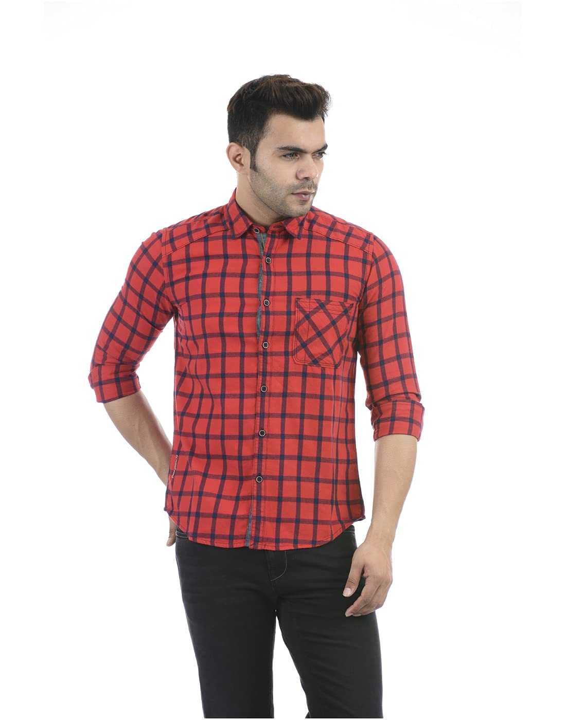 Men\'s Cotton Regular Fit Shirt