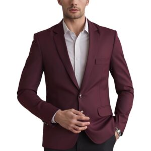 Men Blazer, Versatile Blazer for Men Ideal for All Purpose Causal, Formal, Festival, Party, Color Black.