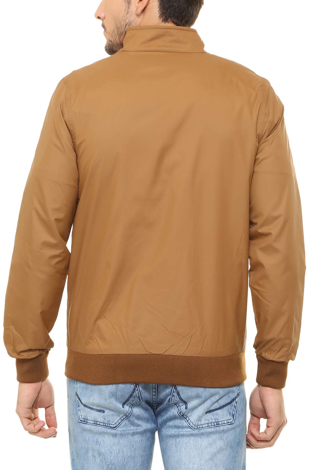 Men\'s Polyester Standard Length Casual Jacket - Image 2