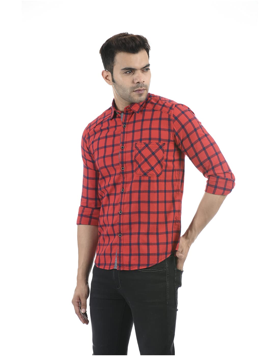 Men\'s Cotton Regular Fit Shirt - Image 3