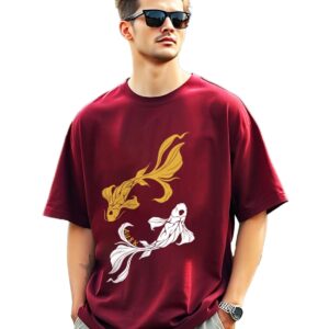 Printed Oversized Cotton T-Shirts with Printed Design Mens t-Shirts