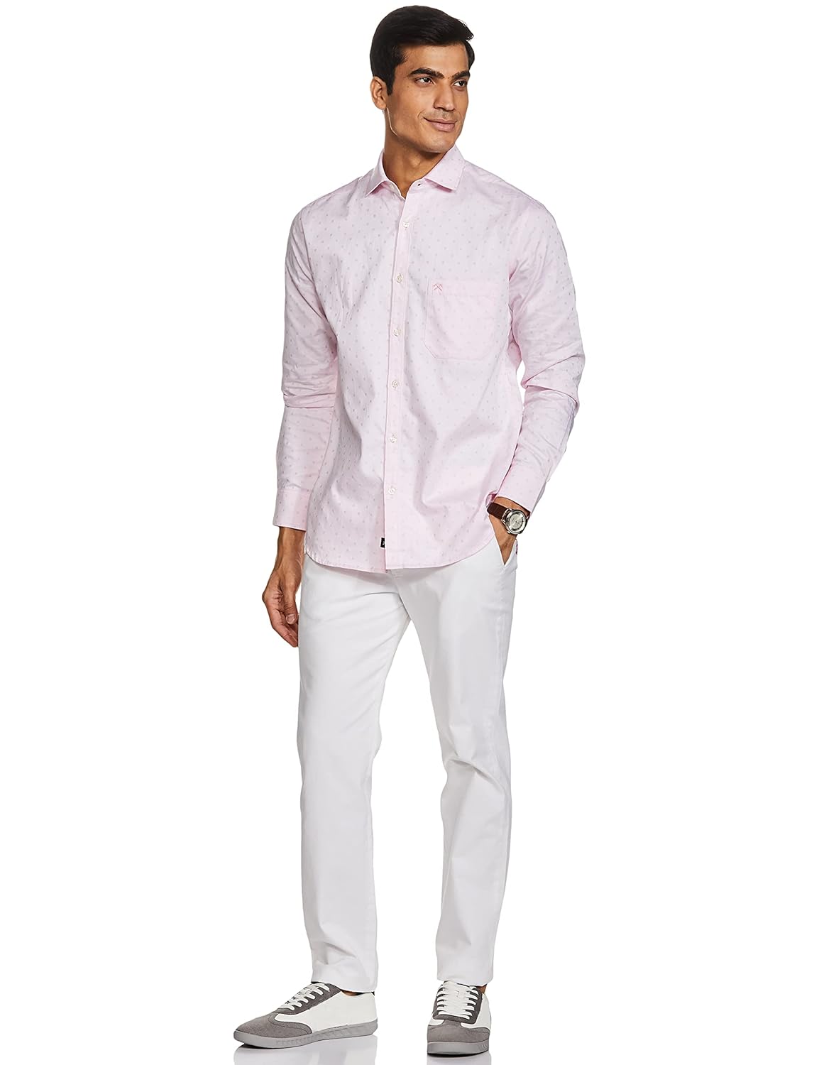 Men\'s Printed Regular Fit Shirt - Image 4
