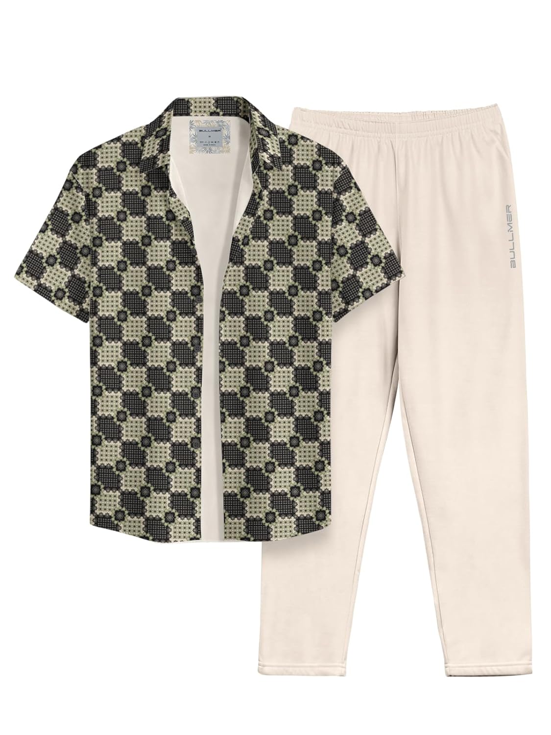 Clothing Set with Trendy Shirt & Pants Co-ords for Men - Image 13