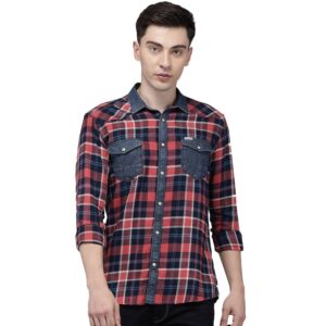 Men\'s Western Yoke Shirts-VOSH1539-Shirt