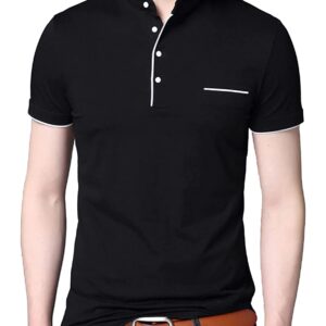 Half Sleeves Henley Regular Fit T-Shirt for Men