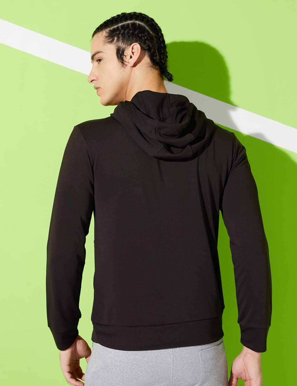 Men\'s Cotton Hooded Sweatshirt - Image 2