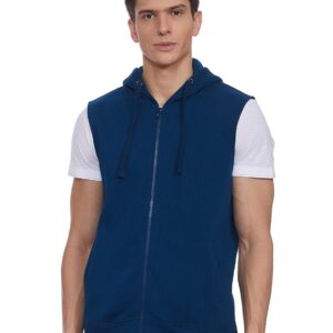 Men Cotton Hooded Neck Regular Fit Sweatshirt