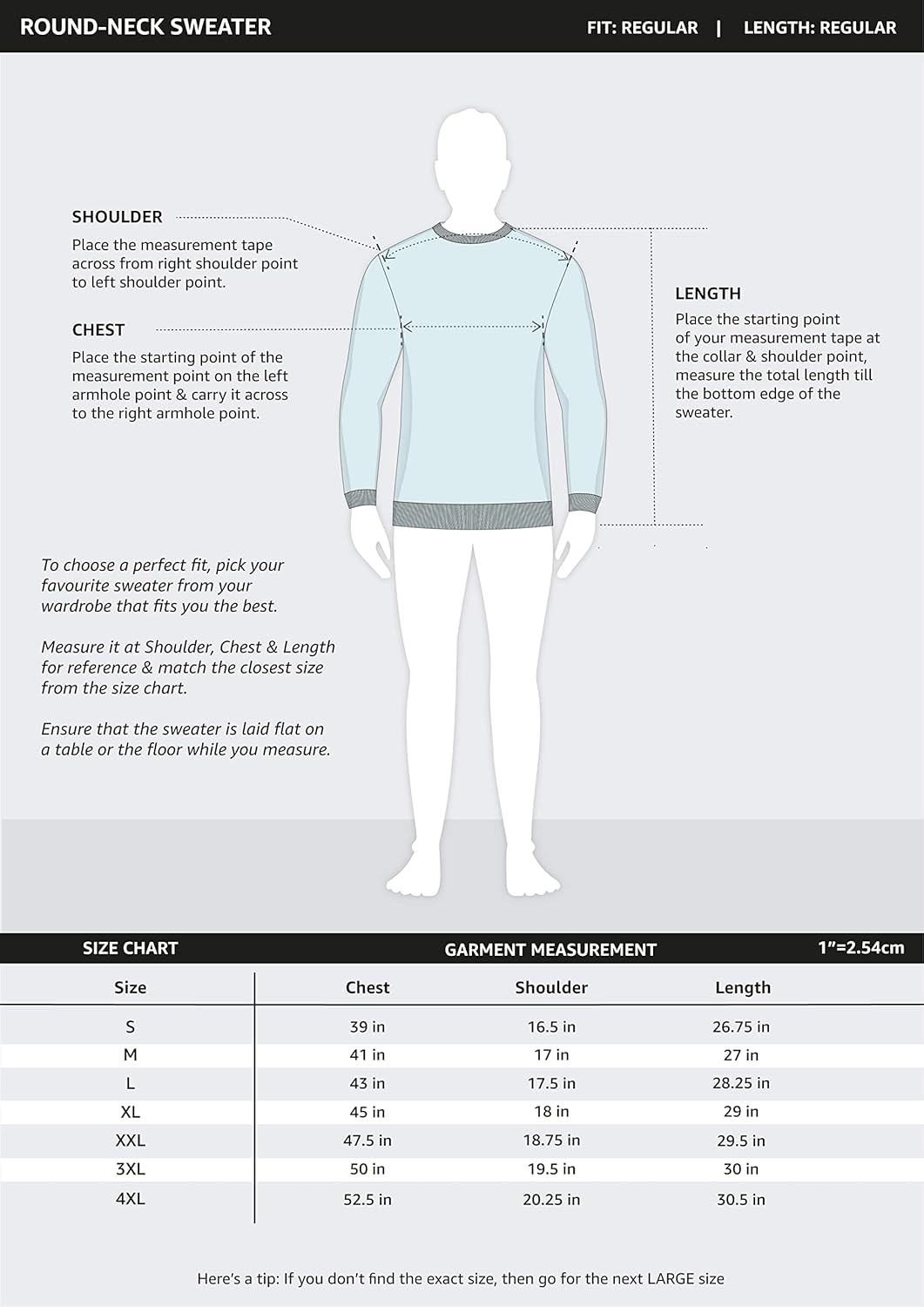 Men\'s Acrylic Round Neck Blouson Sweater - Image 5