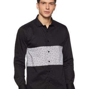 Hang & Wear Men\'s Striped Slim Fit Casual Shirt