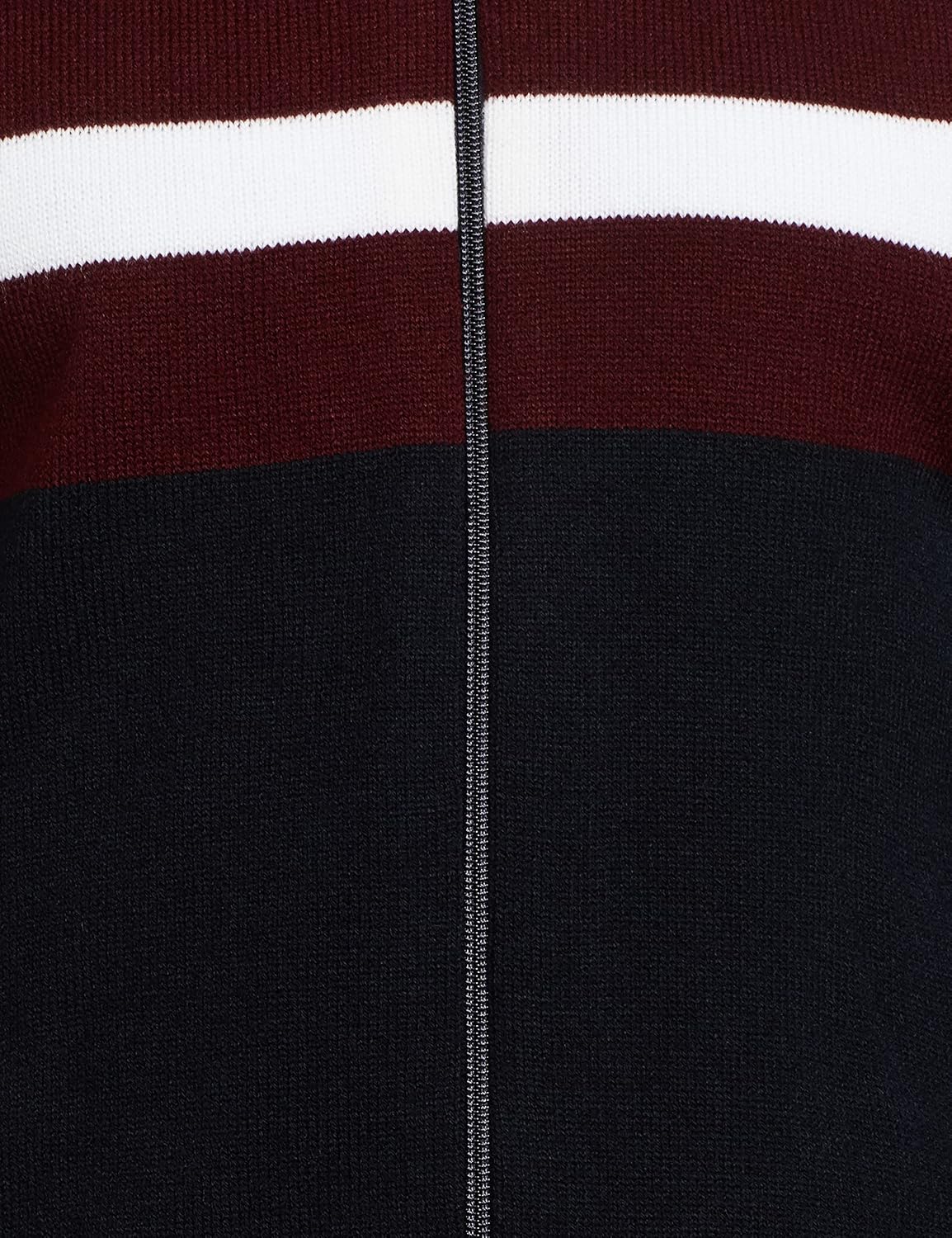 Men\'s Acrylic Round Neck Blouson Sweater - Image 13