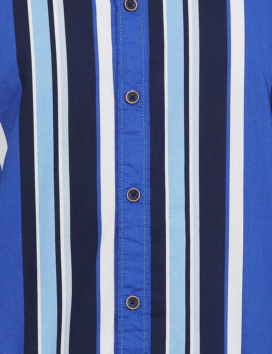 Men\'s Striped Regular Fit Shirt - Image 5